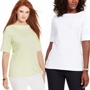 XL Charter Club Luxury Tee